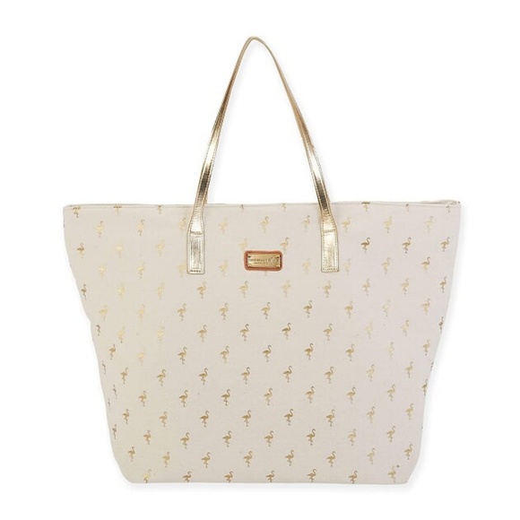 Handbags - NEW Flamingo Shoulder Tote